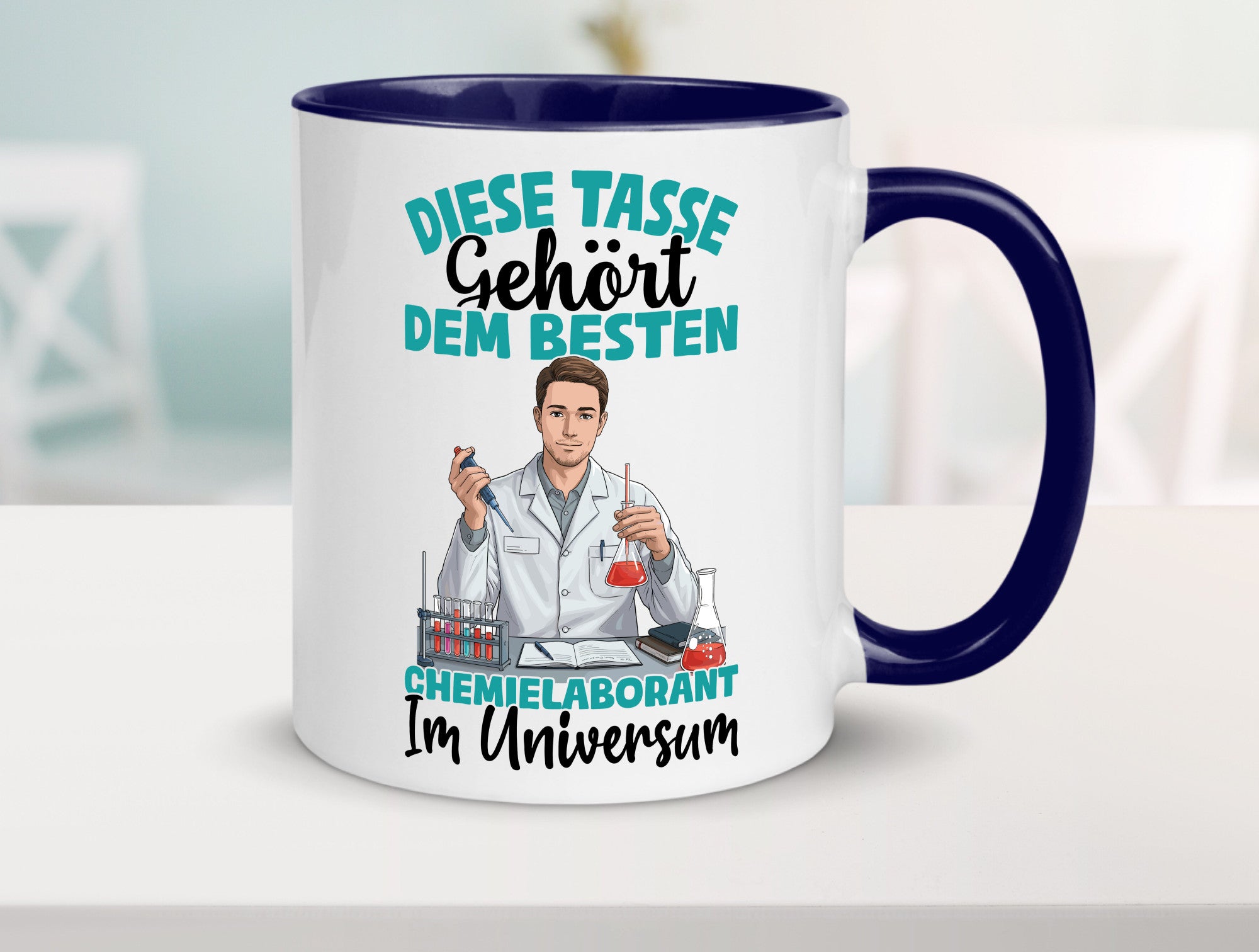Im Universum: Chemielaborant | Laborant Chemie Humor Geschenkidee Tasse