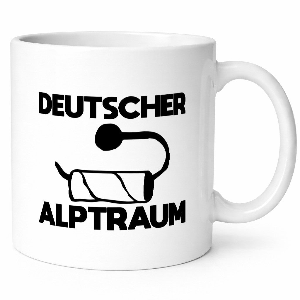 Deutscher Alptraum Humor Geschenkidee Tasse