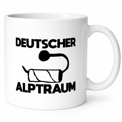 Deutscher Alptraum Humor Geschenkidee Tasse