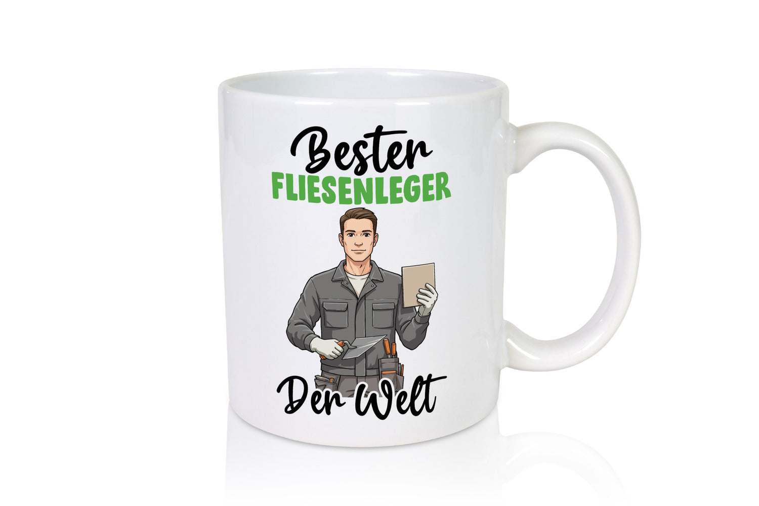 Bester Fliesenleger | Fliesenlegen Bau v2 Geschenk Humor Geschenkidee lustiger