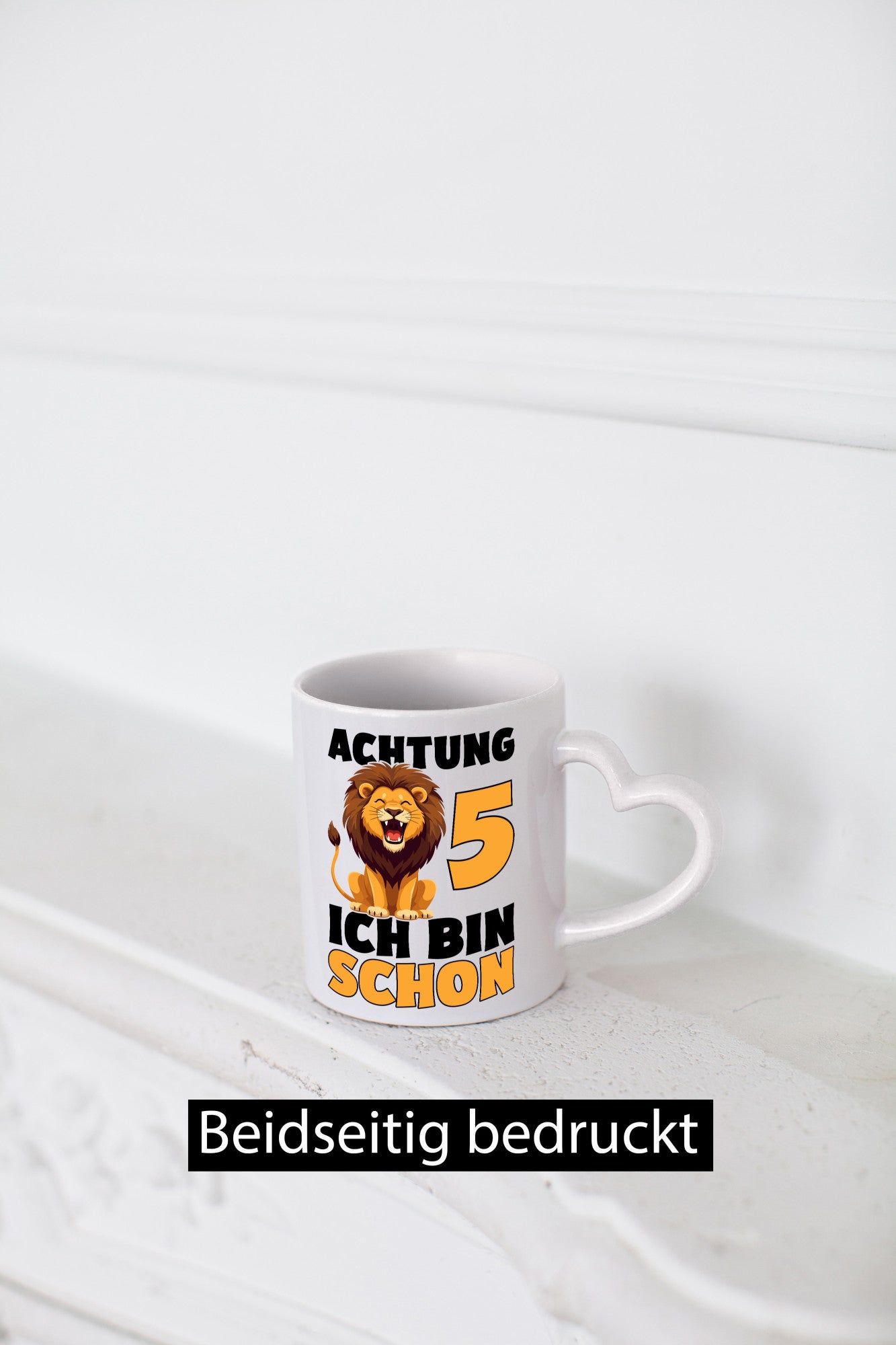 5. Geburtstag | 5 Jahre Löwe Geschenkidee Humor Tasse