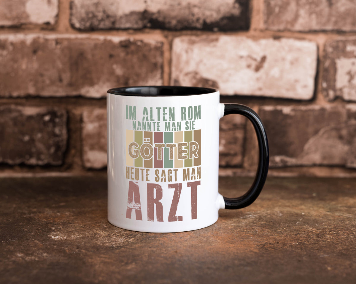 Heute sagt man: Arzt | Medizin Doktor Facharzt Geschenk Humor Geschenkidee Tasse