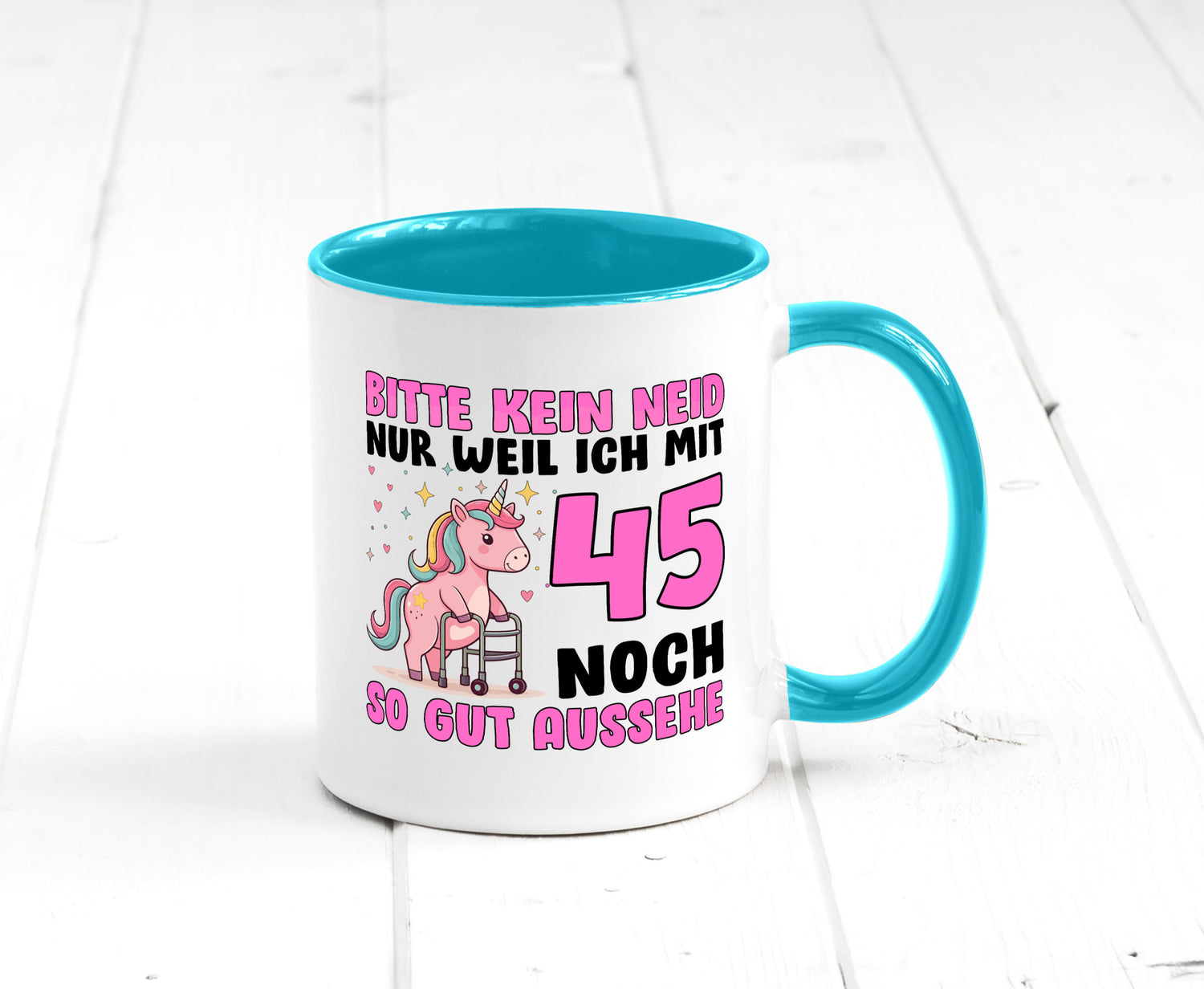 45. Geburtstag | 45 Jahre Mit noch so gut aussehen Geschenk Geschenkidee