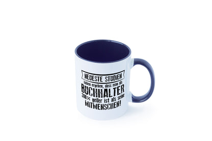 Neuste Studien: Buchhalter | Buchhaltung Humor Geschenkidee Tasse