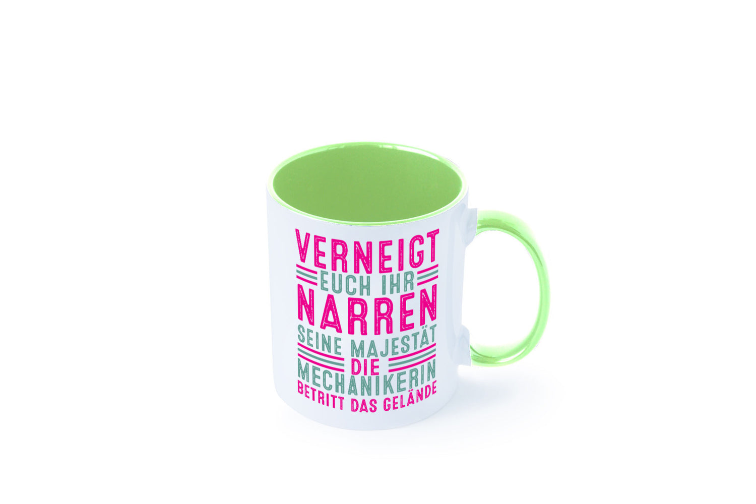 Verneigt euch: Mechanikerin | KFZ lustiger Spruch Geschenk Humor Geschenkidee