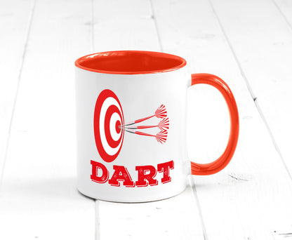 Dartspieler Tasse | Dart Hobby Motiv Spieler lustig Humor Geschenkidee Geschenk