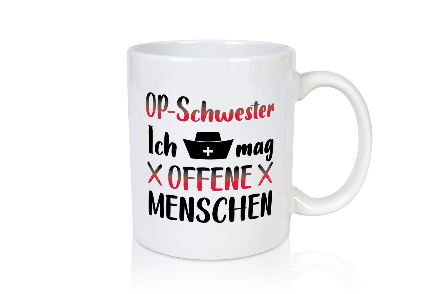 Ich mag offene Menschen | Skalpell Krankenhaus Operation Humor Geschenkidee