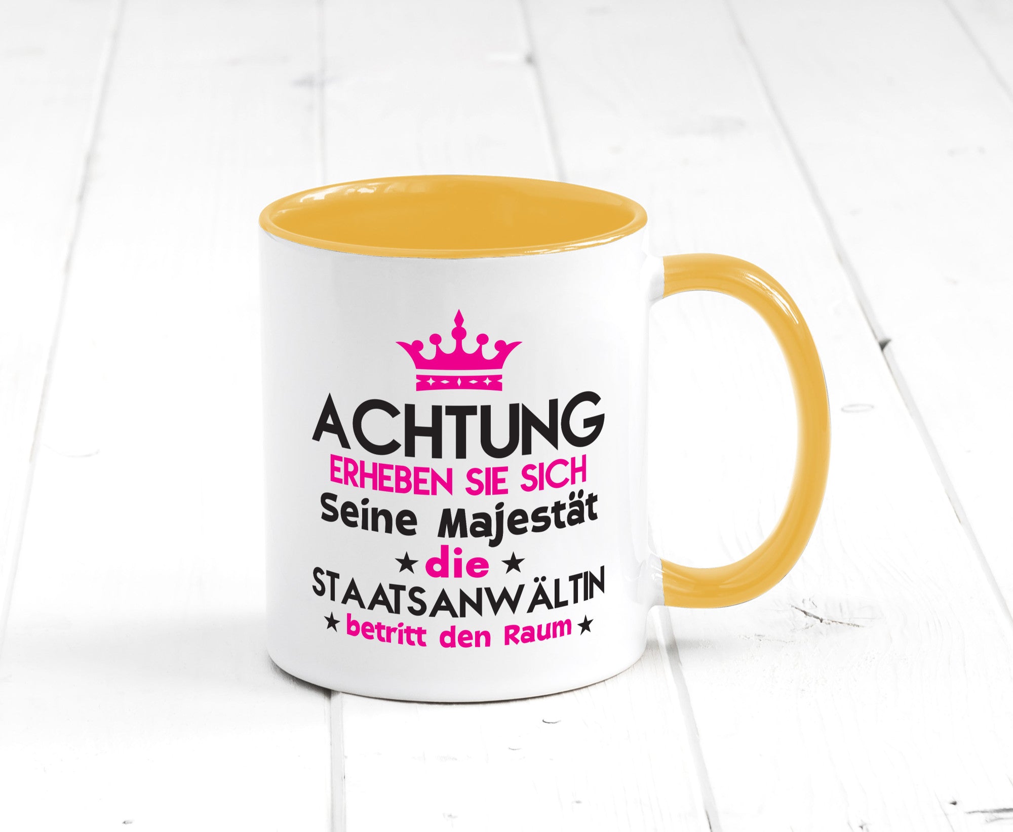 Seine Majestät Staatsanwältin | Anwältin lustiger Spruch Geschenk Humor
