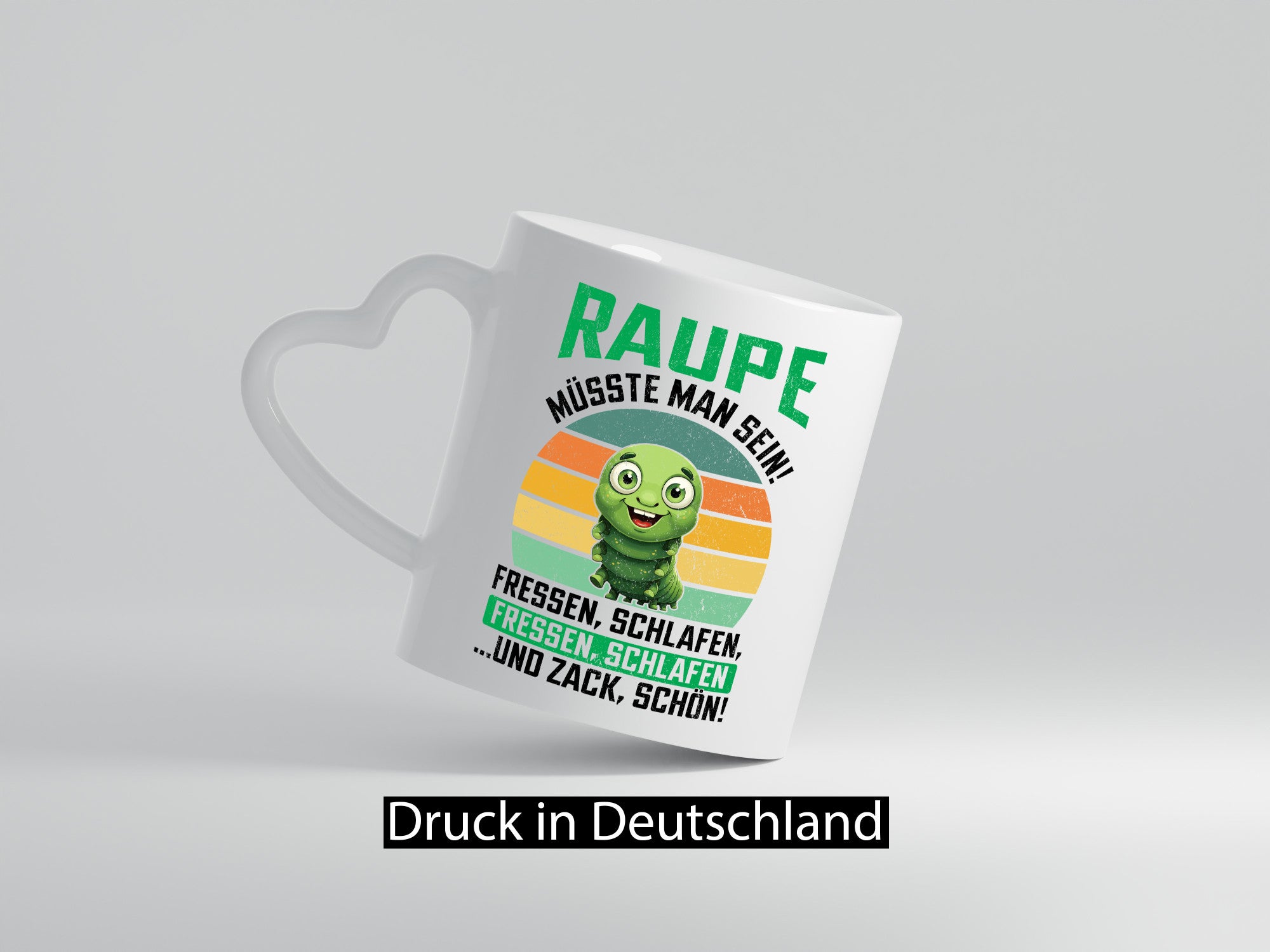 Raupe müsste man sein | Raupen Raupenliebhaber v2 lustig Humor Geschenkidee