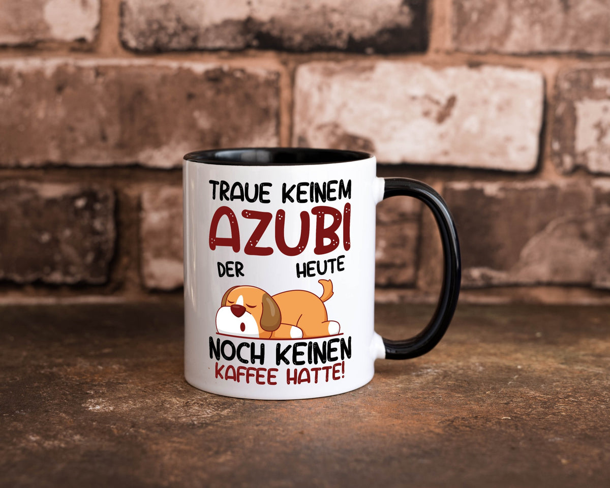 Traue keinem Azubi | Ausbildung Lehre Lehrling Geschenkidee Humor Tasse