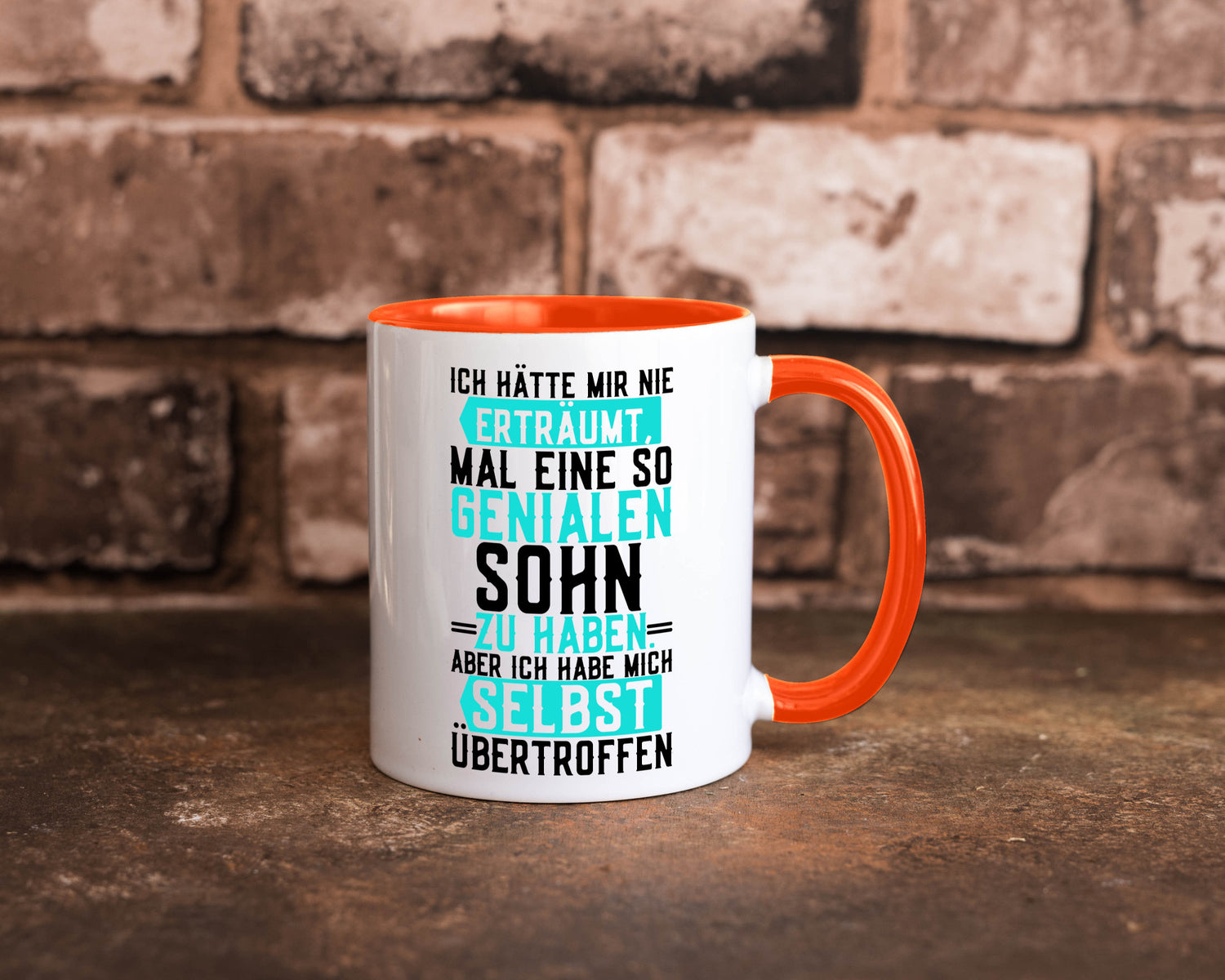 Wundervoller Sohn | Liebe Papa Vatertag Humor Geschenk Familie Geschenkidee