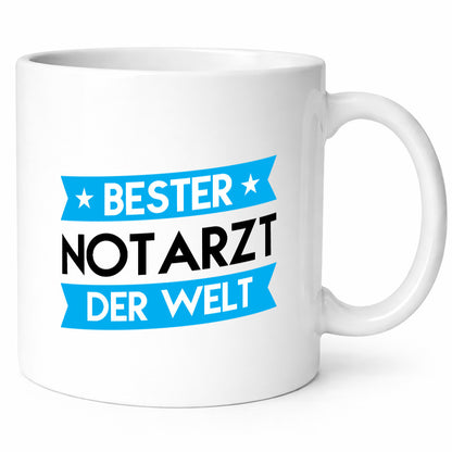 Bester Notarzt | Arzt lustiger Spruch Geschenk Humor Geschenkidee Tasse