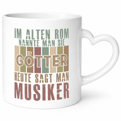 Heute sagt man: Musiker | Musik Musiker Witz Geschenkidee Tasse