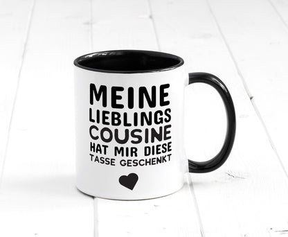 Lieblingscousine | Cousine Tasse Cousinen Humor Geschenkidee