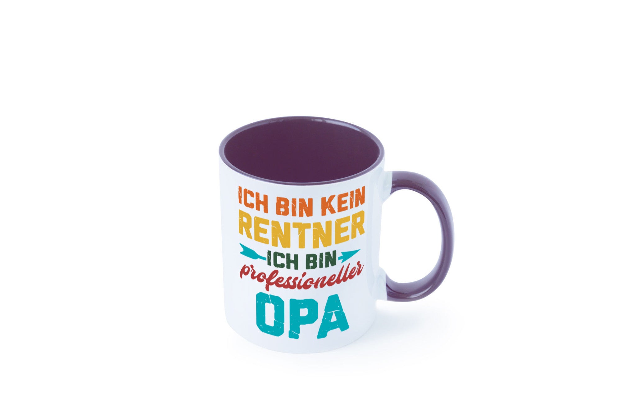 Ich bin Professioneller Opa | Rentner Großvater Geschenkidee Familie Humor Tasse