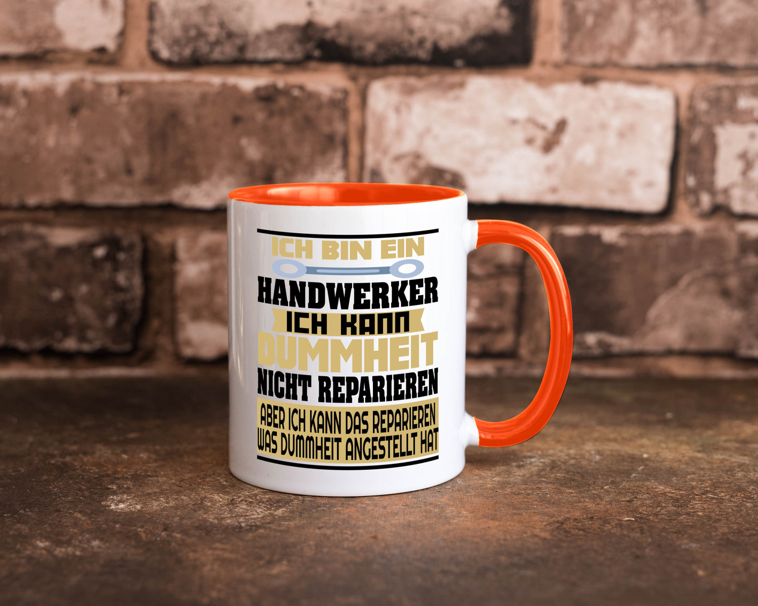 Ich bin Handwerker | Dummheit Schlechte Arbeit lustiger Spruch Geschenk