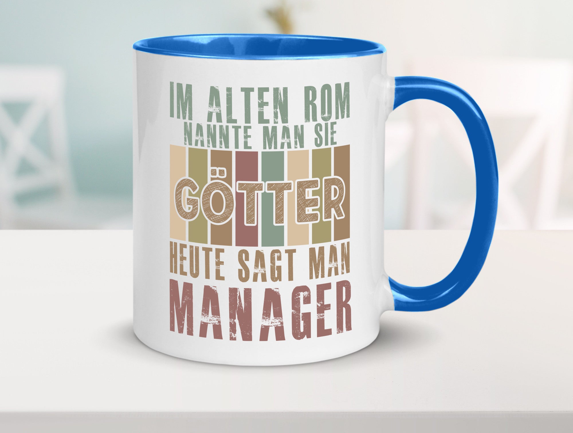 Heute sagt man: Manager | Management Humor Geschenkidee Tasse