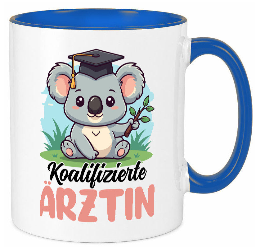 Koalifizierte Ärztin | Medizin Doktorin Fachärztin Geschenkidee Humor Tasse
