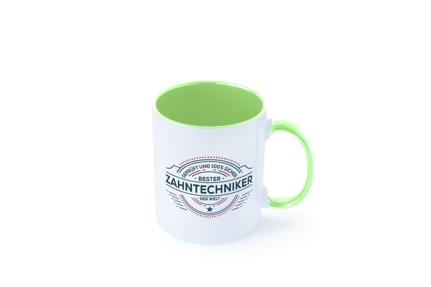 Geprüft und sicher: Zahntechniker | Zahnmedizin Humor Geschenkidee Tasse