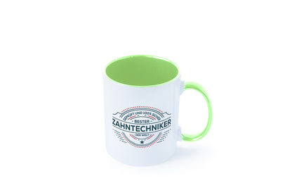 Geprüft und sicher: Zahntechniker | Zahnmedizin Humor Geschenkidee Tasse