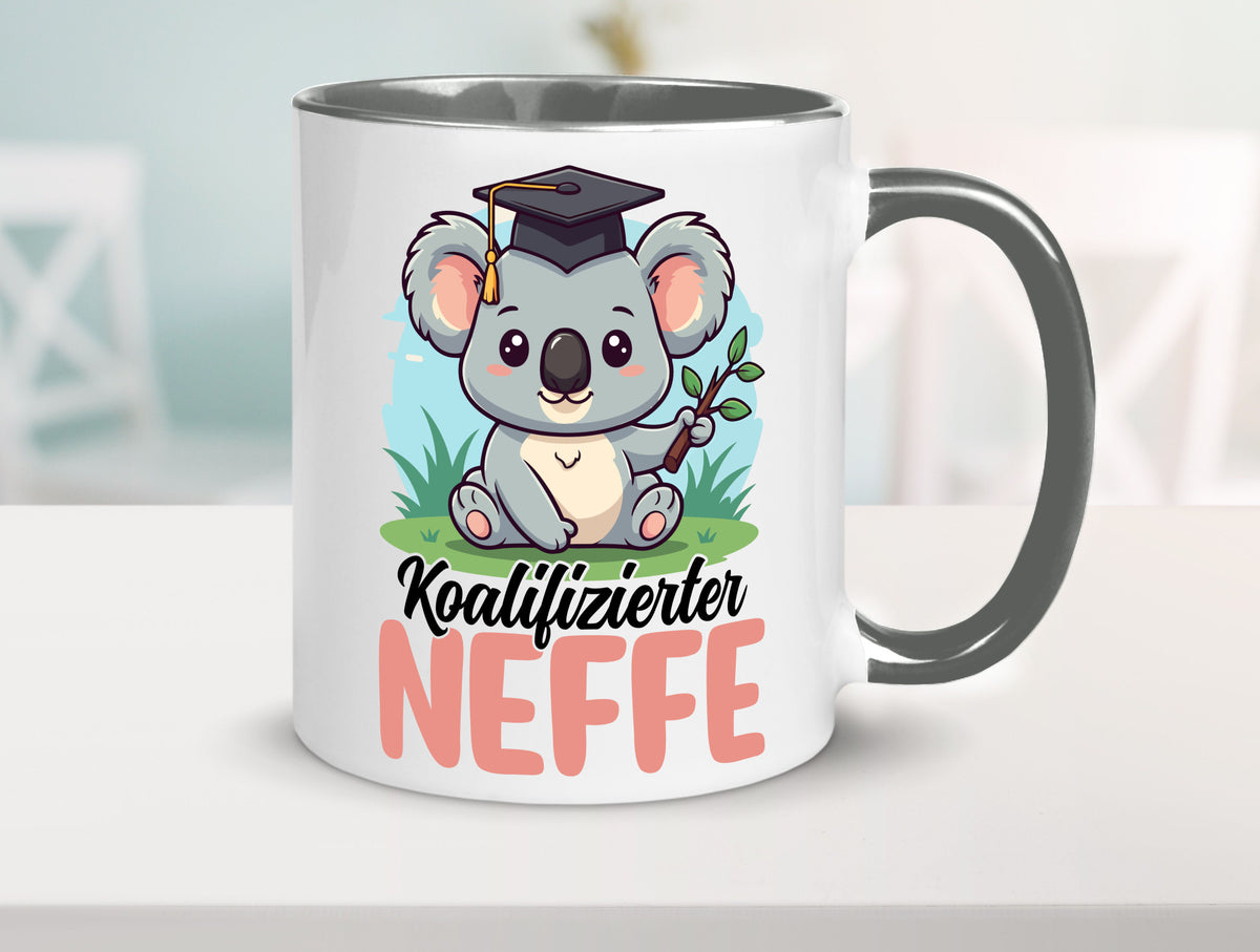 Koalifizierter Neffe | Familie Bruder Bester Onkel Geschenkidee Humor Tasse
