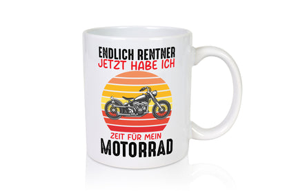Endlich Renter jetzt habe ich Zeit für mein Motorrad lustig Humor Geschenkidee