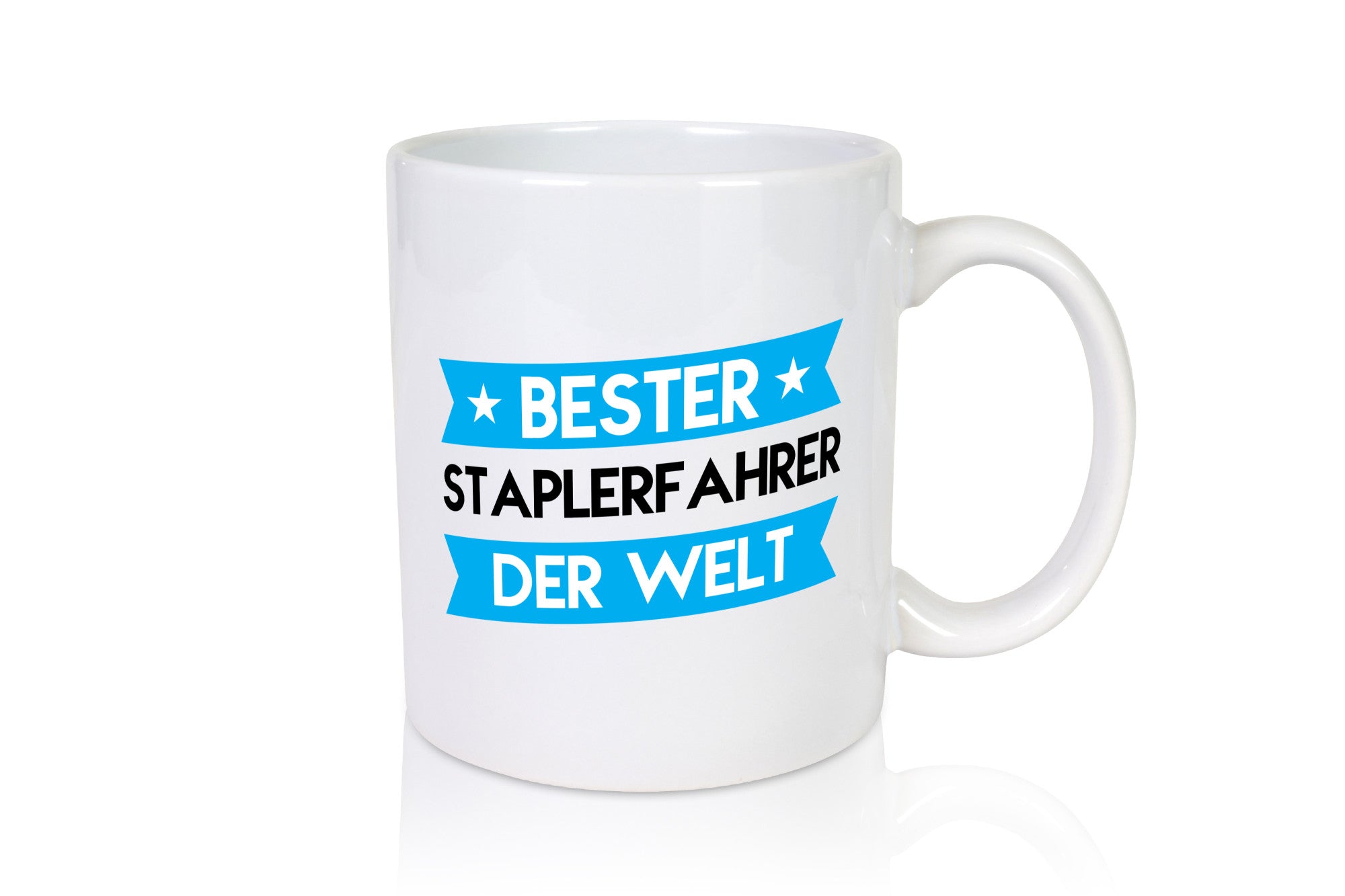 Bester Staplerfahrer | Gabelstapler Fahrer Geschenkidee Humor Tasse