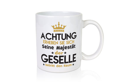 Seine Majestät Geselle | Handwerker Geschenkidee Humor Tasse