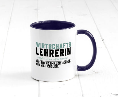 Wirtschaftslehrerin | Unterricht Lieblingslehrerin lustig Humor Geschenkidee