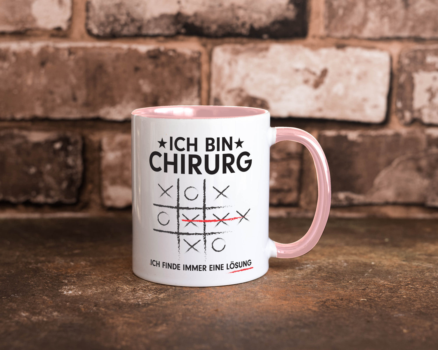 Lösung finden: Chirurg | Medizin Chirurgie v2 Geschenk Humor Geschenkidee