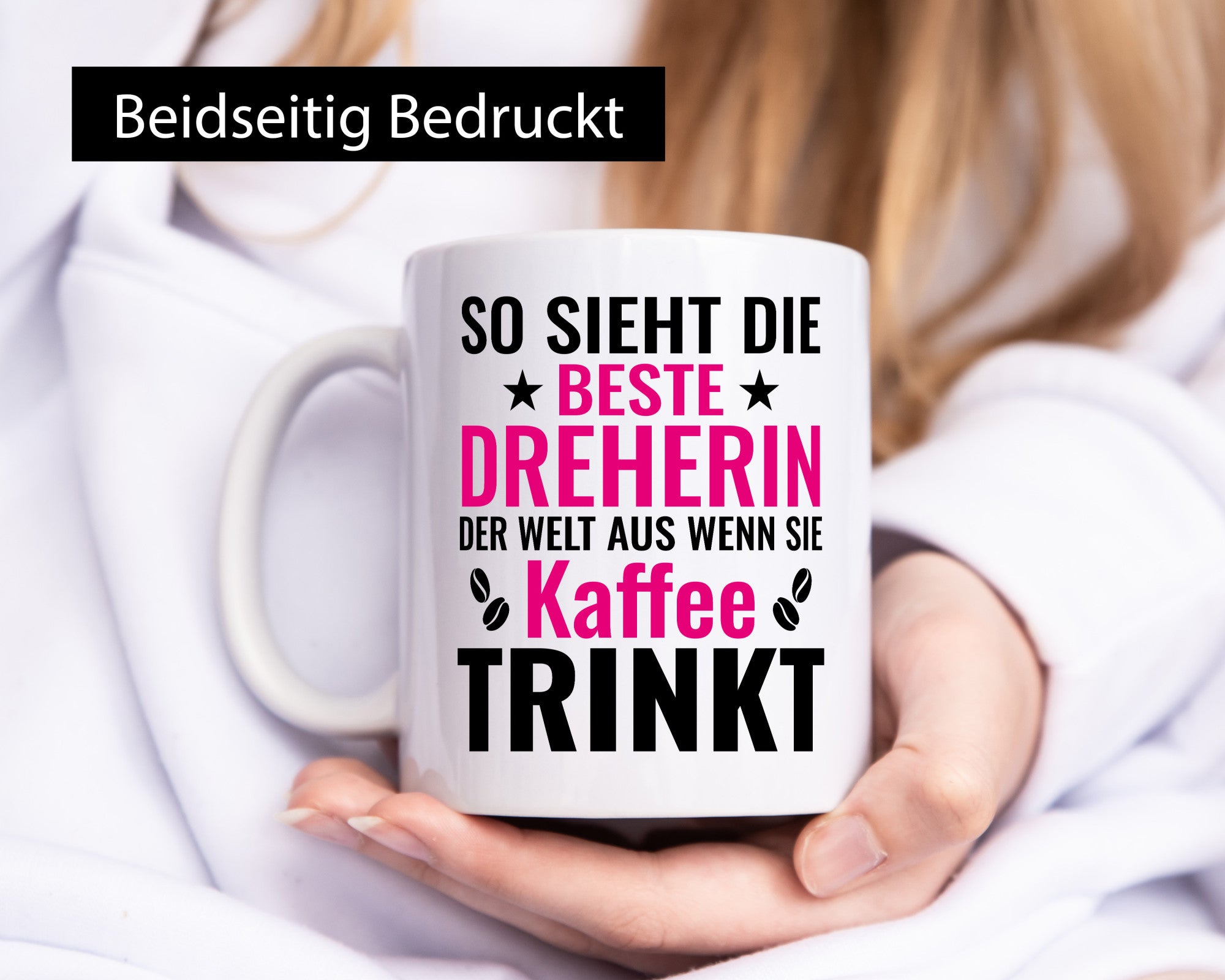 Kaffee trinkt: Dreherin | Fräser Dreher lustiger Spruch Geschenk Humor