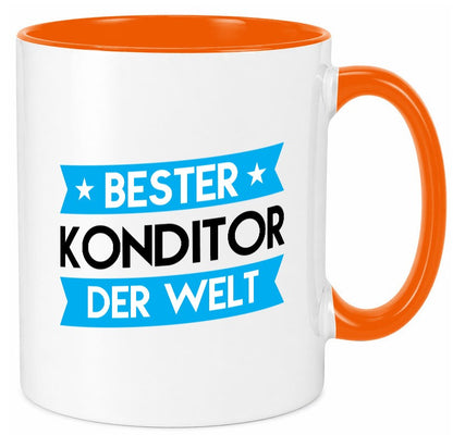 Bester Konditor | Konditorei Geschenk Humor Geschenkidee lustiger Spruch Tasse