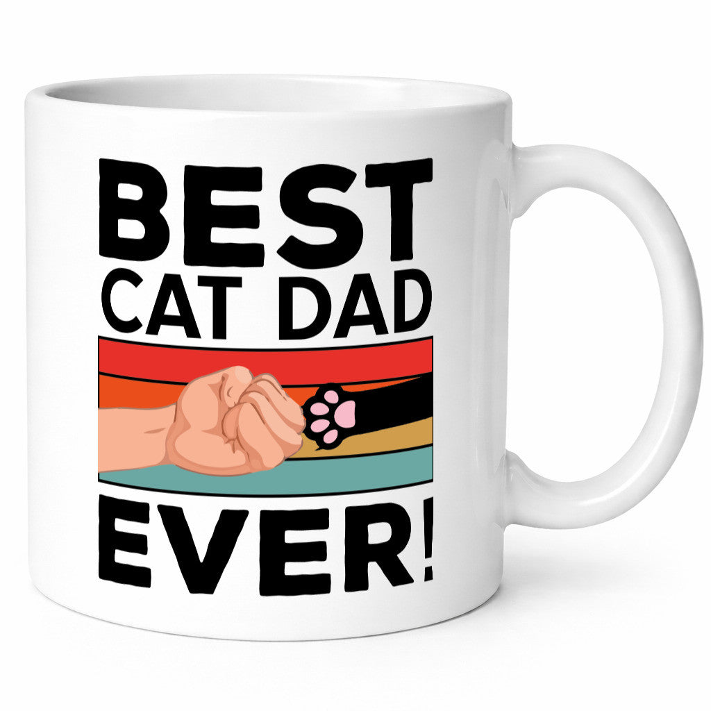 Best Cat Dad | Katzen Freund Katzenbesitzer lustig Tierliebhaber Humor Geschenk