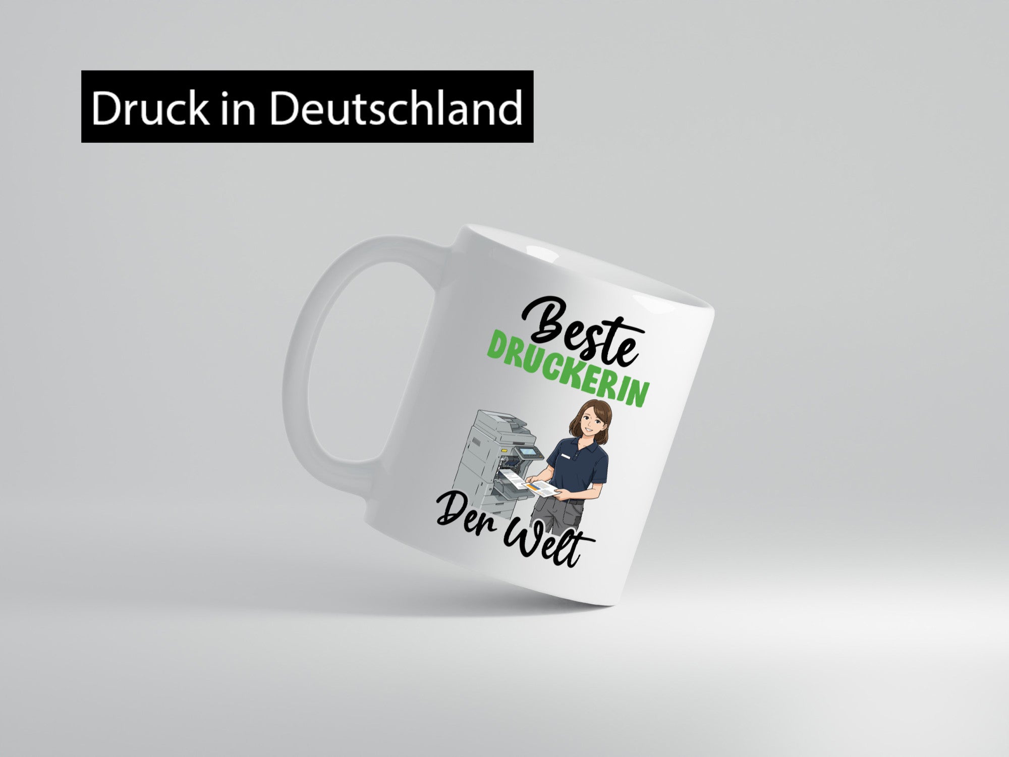 Beste Druckerin | Druckerei Print Medien v2 lustig Humor Geschenkidee Geschenk