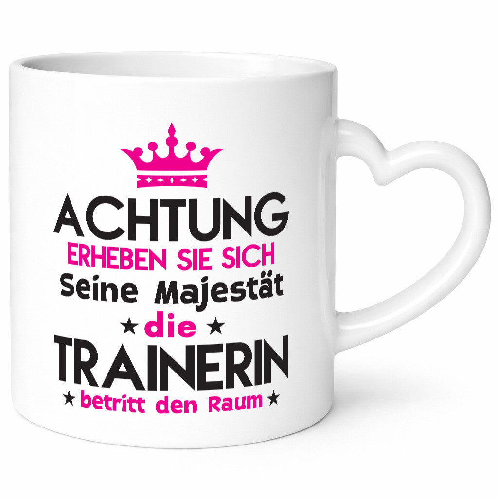 Seine Majestät Trainerin | Sportverein Humor Geschenkidee Tasse