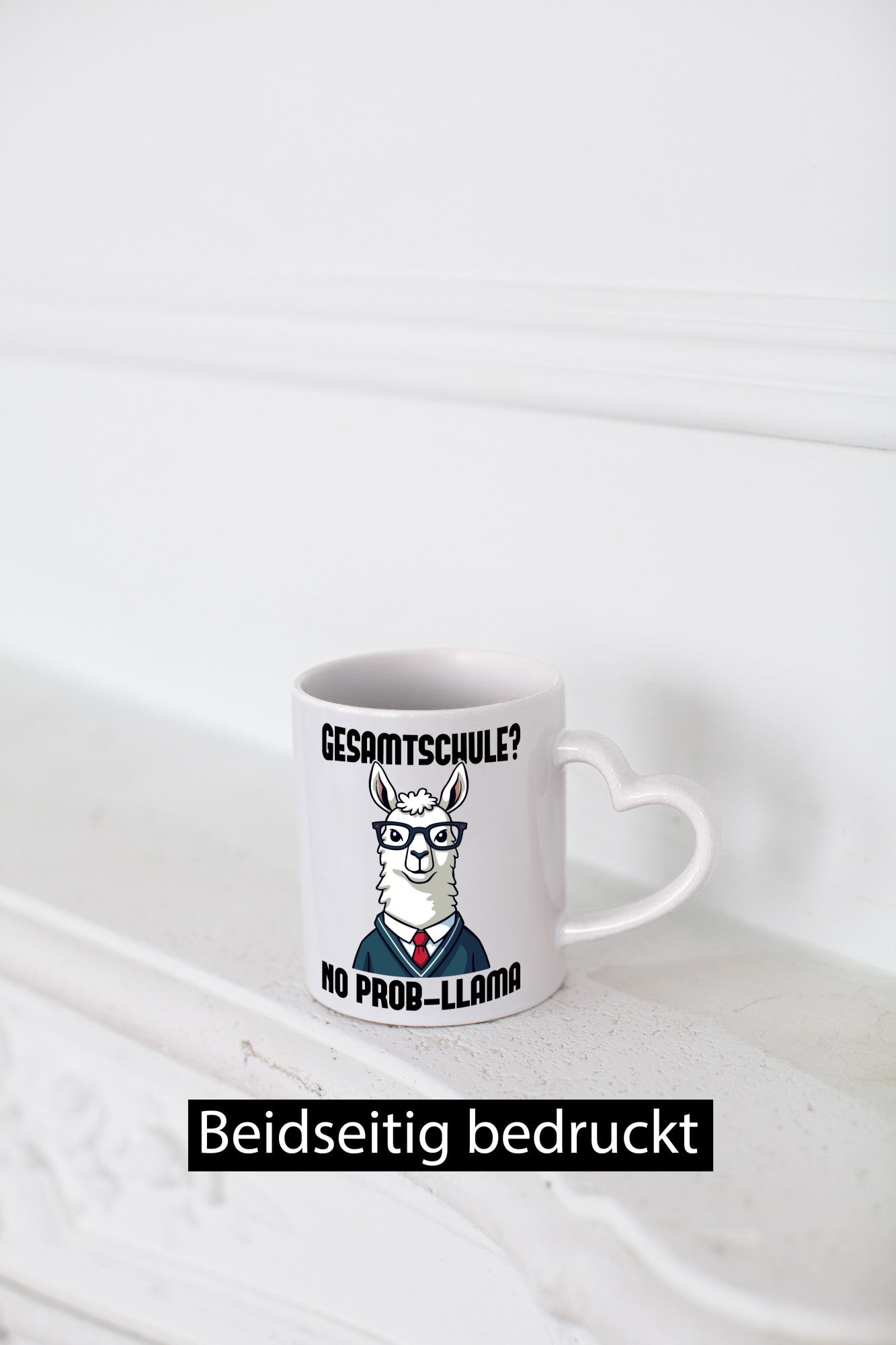 Gesammtschule | no prob-llama Einschuldung Humor Geschenkidee Tasse