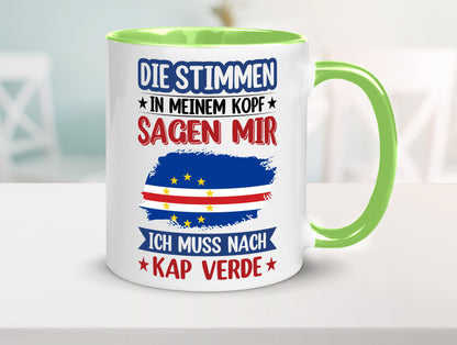 Kap Verde | Urlaub Stimmen in meinem Kopf Traumland lustig Humor Geschenkidee
