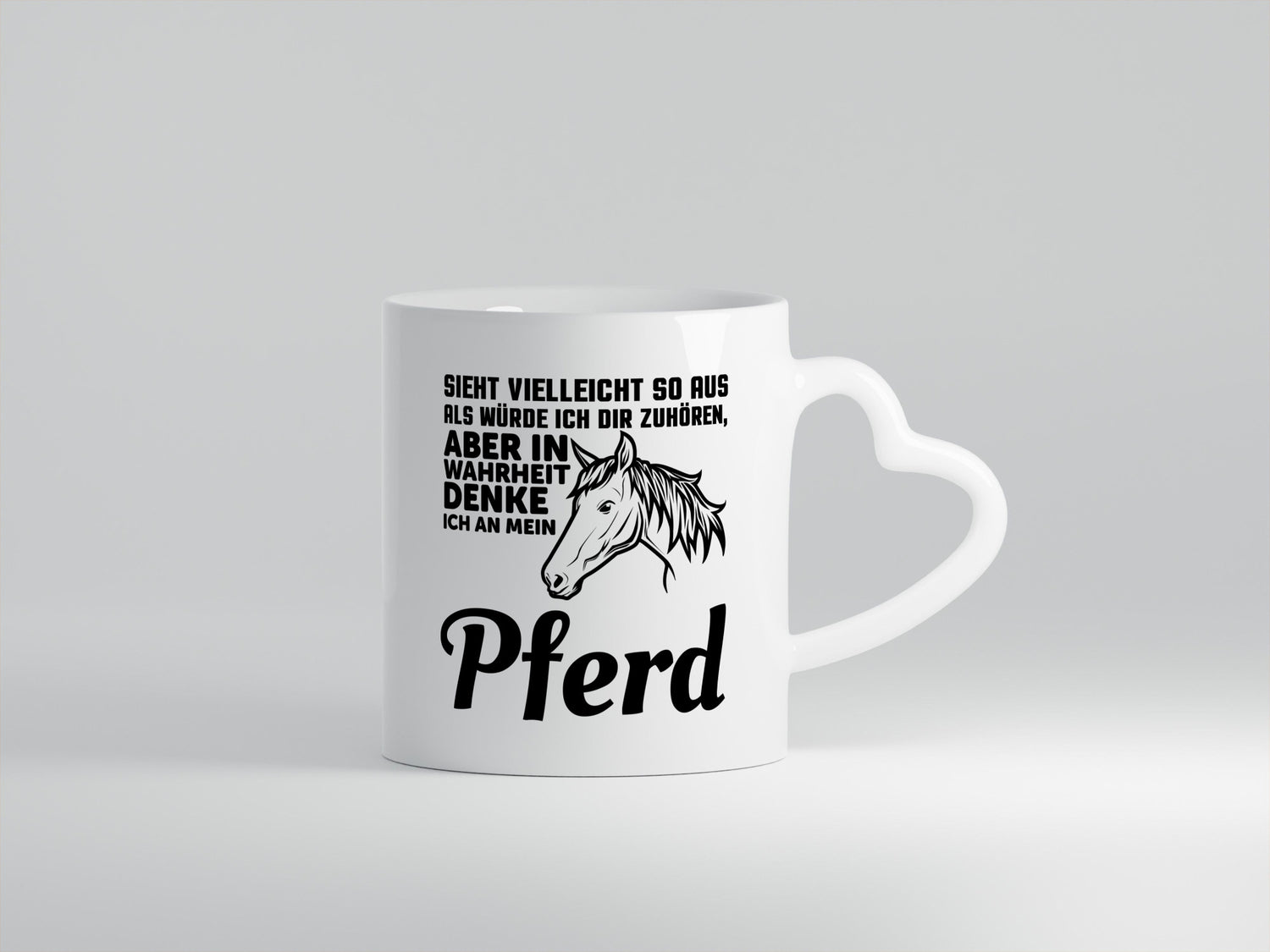 Pferde Spruch | Reiterin Tasse Pferdesport Reiten Humor Geschenkidee