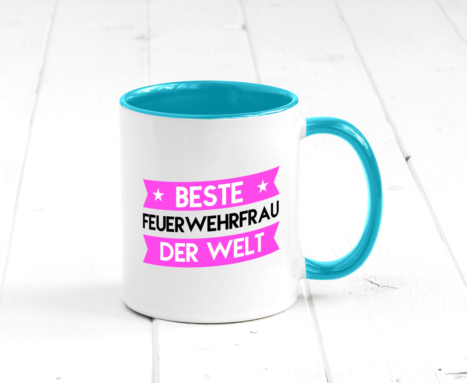 Bester Feuerwehrfrau | Feuerwehr lustig Humor Geschenkidee Geschenk Tasse