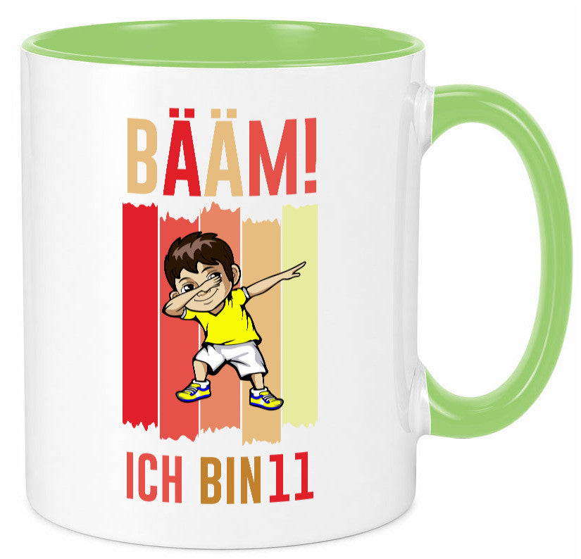 11. Geburtstag | 11 Jahre Bääm ich bin Humor Geschenkidee Tasse