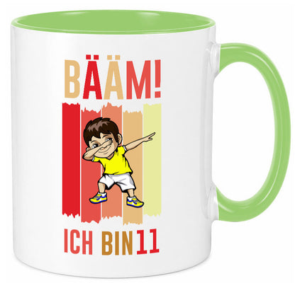 11. Geburtstag | 11 Jahre Bääm ich bin Humor Geschenkidee Tasse