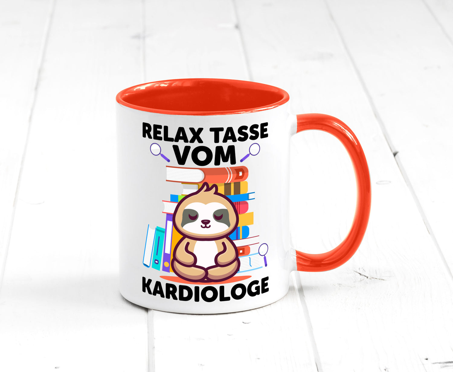 Relax Tasse: Kardiologe | Kardiologie lustiger Spruch Geschenk Humor