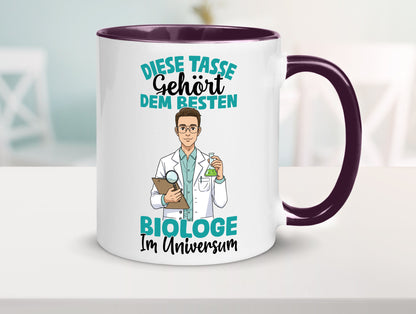 Im Universum: Biologe | Biologie Naturforscher Humor Geschenkidee Tasse
