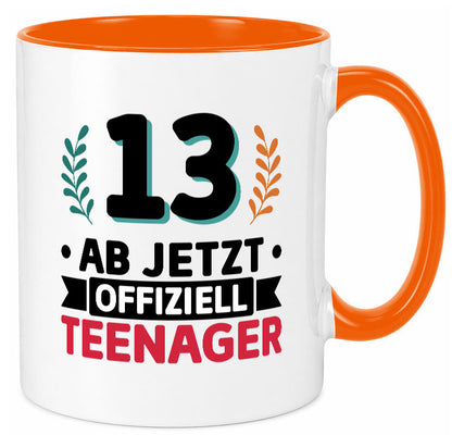 13. Geburtstag | Mädchen Tasse Teenager Spruch vl7 lustiger Geschenk