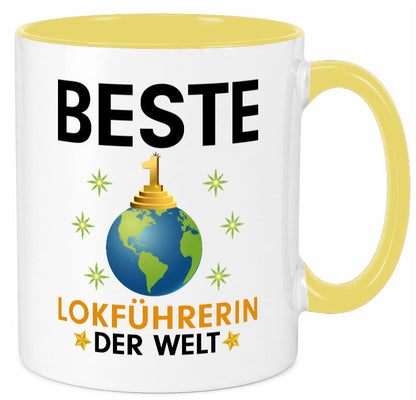 Welt Beste Lokführerin | Zug Beruf lustiger Spruch Geschenk Arbeit Kollegen