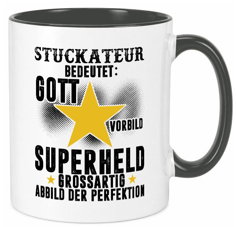 Bedeutung von Stuckateur | Innenausbau Beruf Geschenkidee Arbeit Kollegen Büro Tasse
