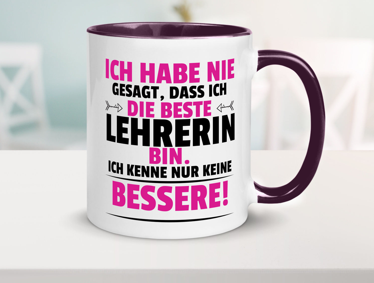 Die Beste Lehrerin | Schule Beruf Schüler Geschenk Arbeit Kollegen Büro