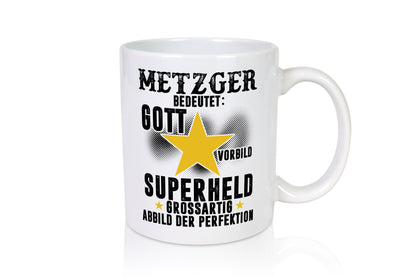 Bedeutung von Metzger | Fleischer Metzgerei lustig Humor Geschenkidee Geschenk