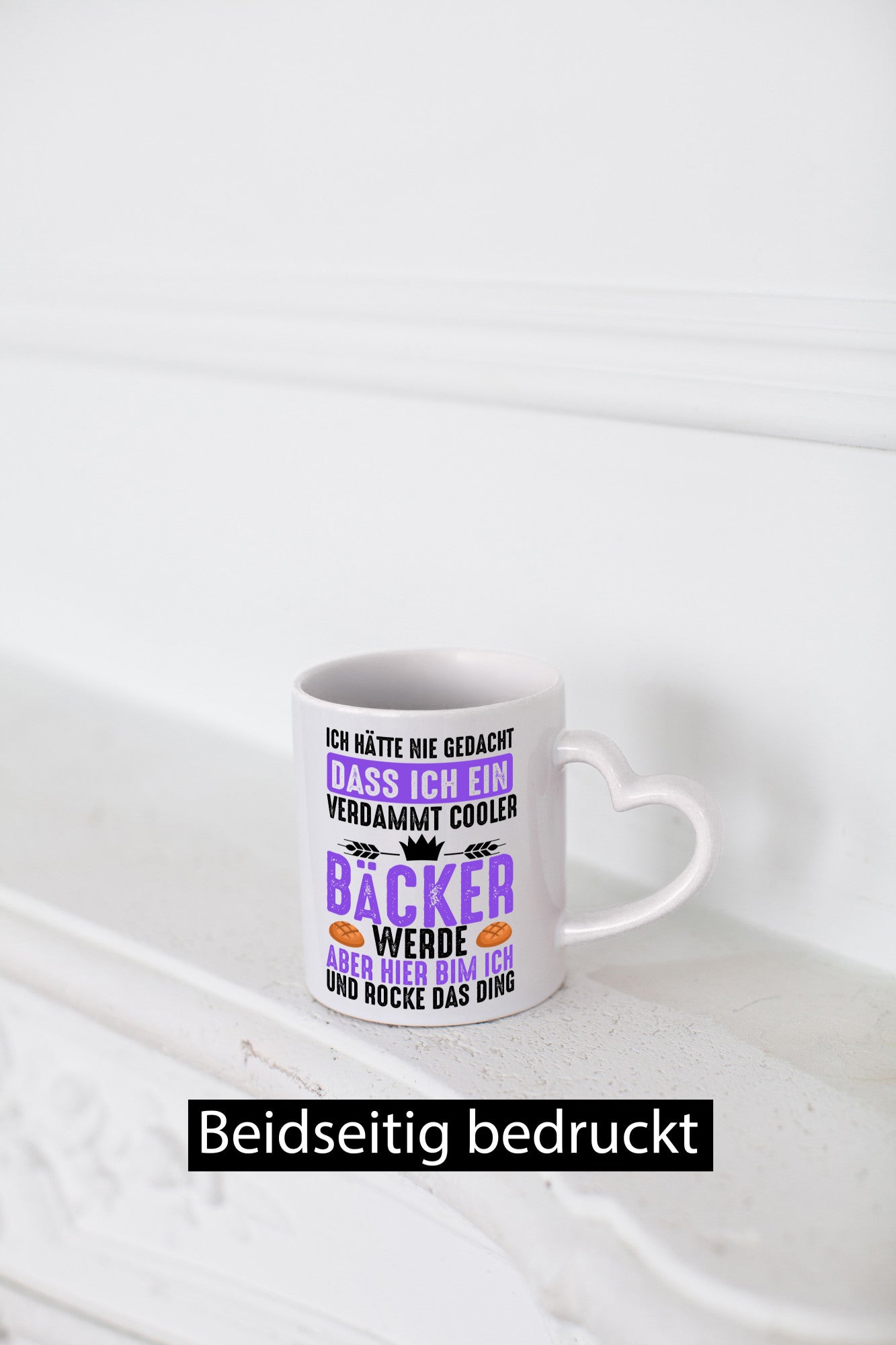 Das ich ein Cooler Bäcker werde aber hier bin Humor Geschenkidee Tasse