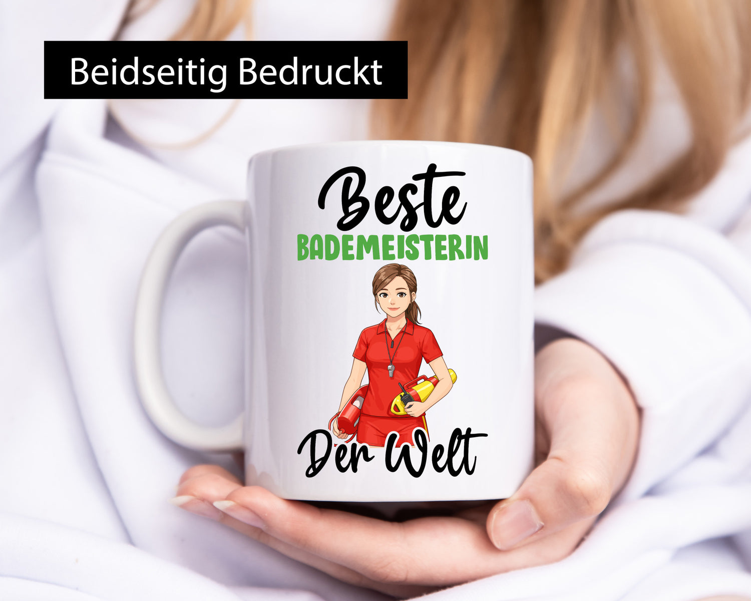 Beste Bademeisterin | Schwimmmeisterin v2 lustiger Spruch Geschenk Humor